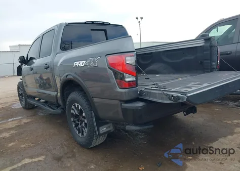 2021 Nissan Titan Pro-4X 4X4 from USA, damaged, VIN 1N6AA1ED1MN503609